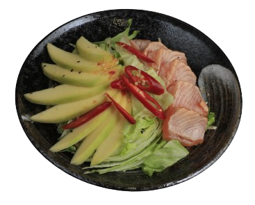 Lachs- Mango - Salat